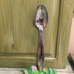 Vintage Oneida Stainless Steel Serving Spoon